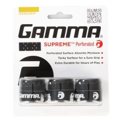 GAMMA Supreme Perforated 3er Pack - Schwarz