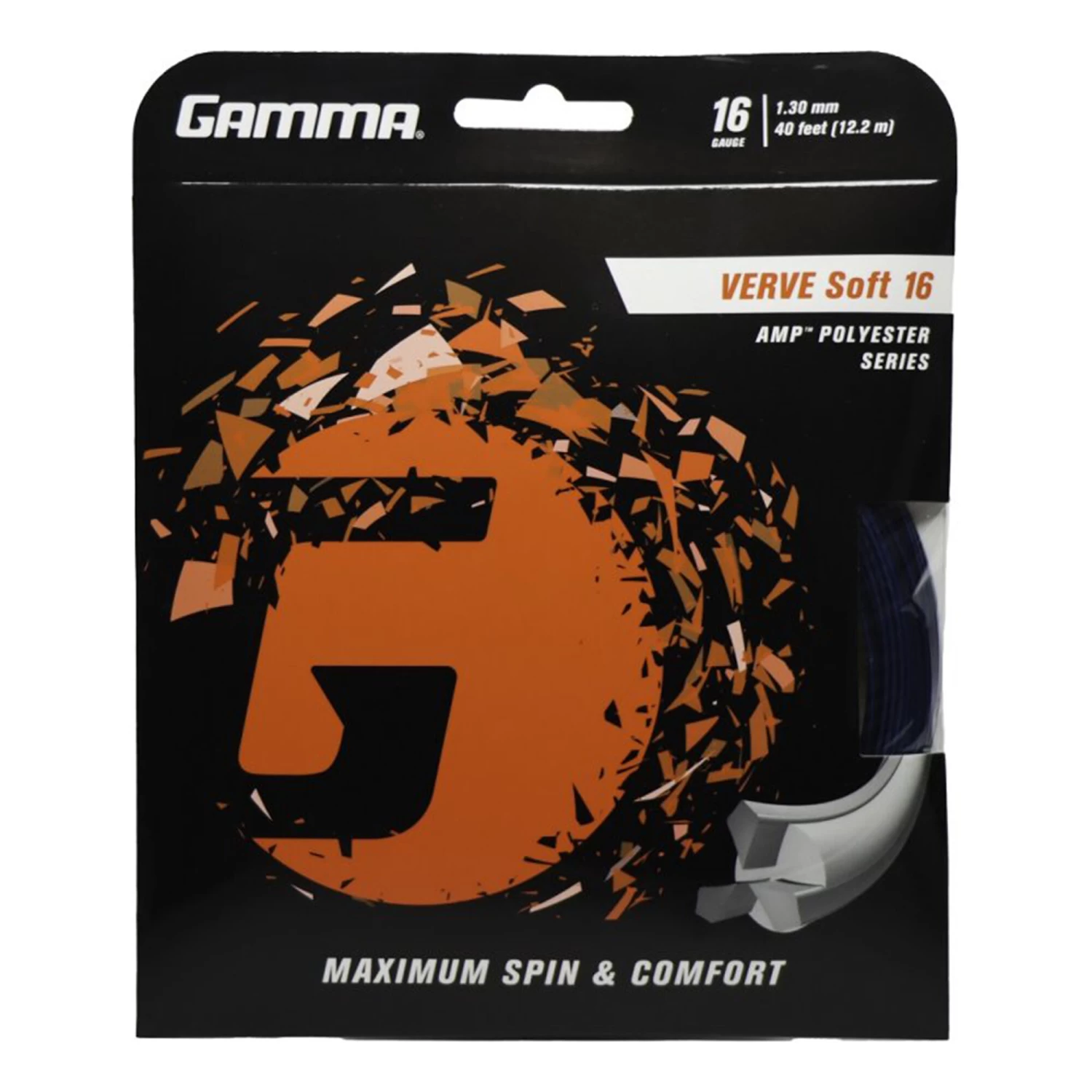 GAMMA Verve Soft Saitenset 12,2m - Schwarz, Blau 3 GAMMA Verve Soft Saitenset 12,2m - Schwarz, Blau