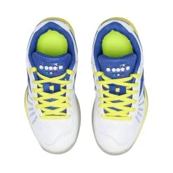 Diadora Challenge 3 Carpet Teppichschuh Kinder - Weiß, Blau 9 Diadora Challenge 3 Carpet Teppichschuh Kinder - Weiß, Blau -Tennisausrüstungs Geschäft 00197000 0 4