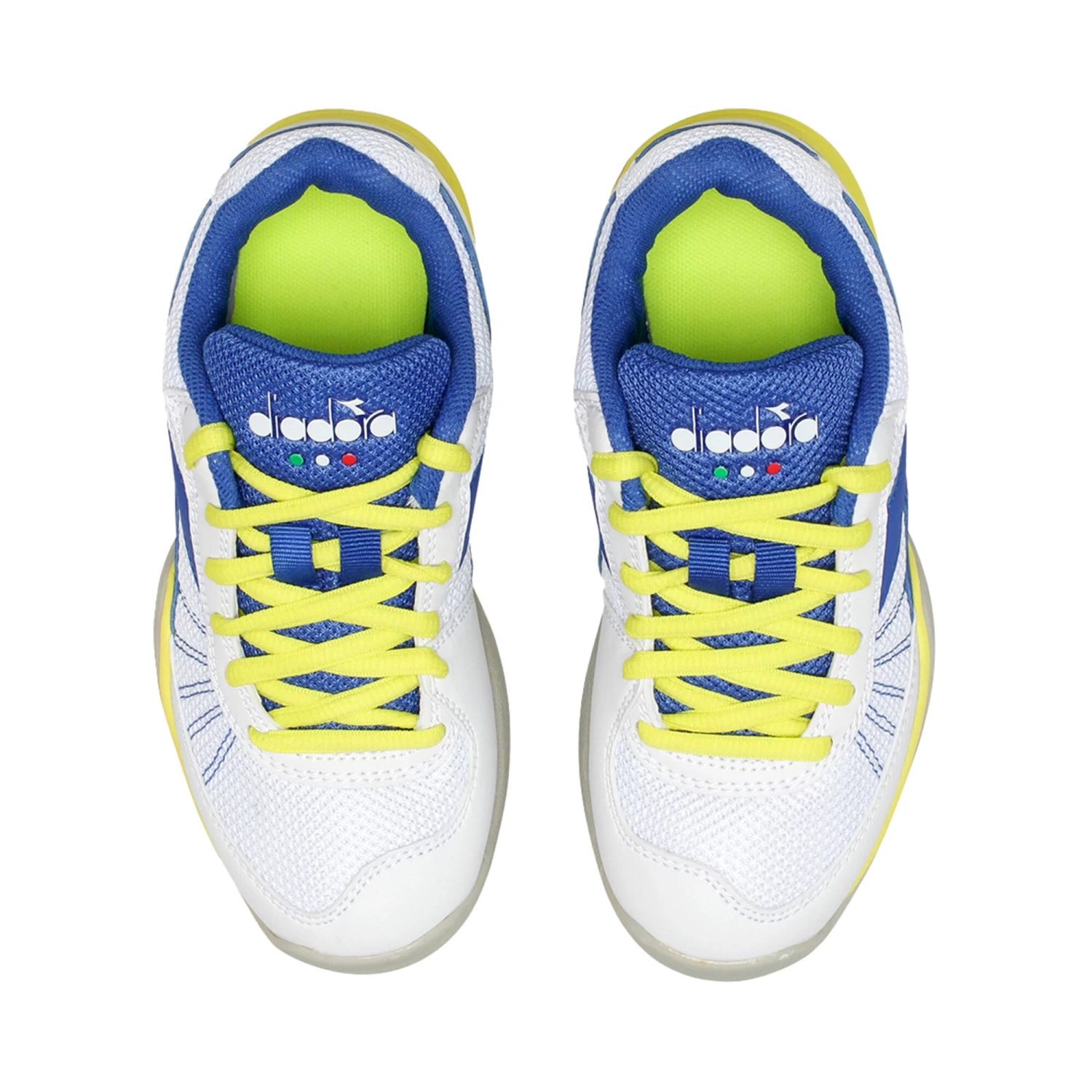 Diadora Challenge 3 Carpet Teppichschuh Kinder - Weiß, Blau 5 Diadora Challenge 3 Carpet Teppichschuh Kinder - Weiß, Blau – Bild 3