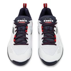 Diadora Blushield Torneo 2 Allcourtschuh Herren - Weiß, Dunkelblau 11 Diadora Blushield Torneo 2 Allcourtschuh Herren - Weiß, Dunkelblau -Tennisausrüstungs Geschäft 00295000 0 4