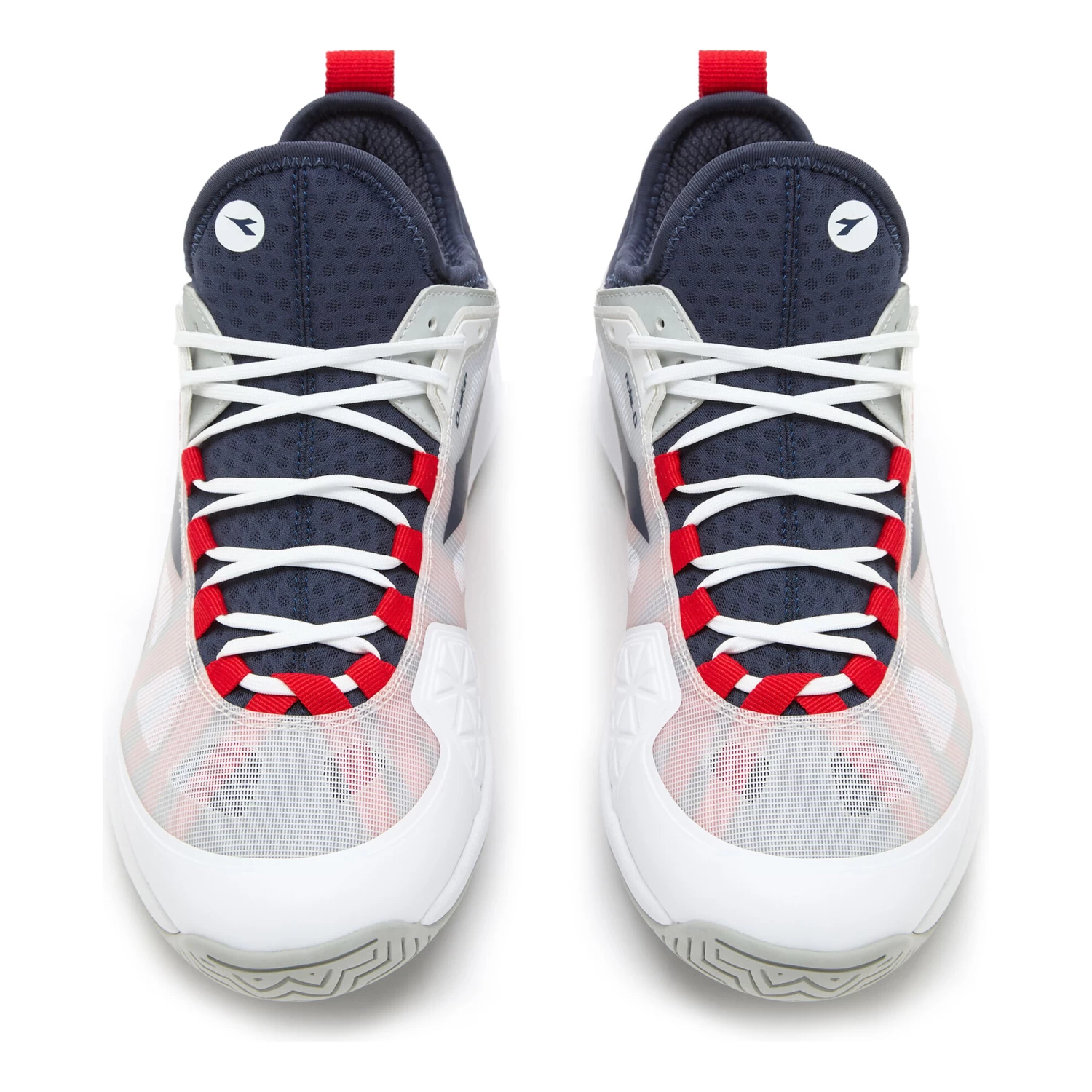 Diadora Speed Blushield Fly 4+ Allcourtschuh Herren - Weiß, Dunkelblau 5 Diadora Speed Blushield Fly 4+ Allcourtschuh Herren - Weiß, Dunkelblau – Bild 3