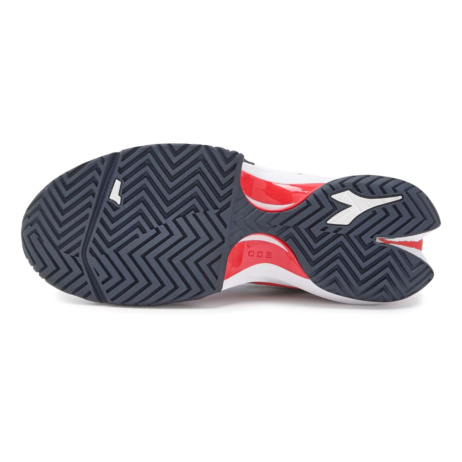 Diadora Finale Allcourtschuh Herren - Weiß, Dunkelblau 4 Diadora Finale Allcourtschuh Herren - Weiß, Dunkelblau – Bild 2