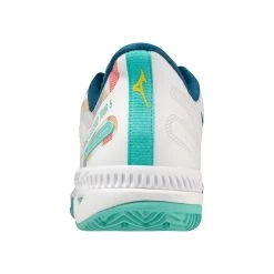 Mizuno Wave Exceed Tour 5 Sandplatzschuh Damen - Weiß, Mehrfarbig -Tennisausrüstungs Geschäft 00696000 0 2