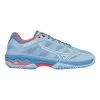 Mizuno Wave Exceed Light Sandplatzschuh Damen - Blau, Koralle 1 Mizuno Wave Exceed Light Sandplatzschuh Damen - Blau, Koralle -Tennisausrüstungs Geschäft 00708000 0 1
