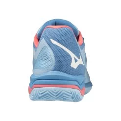 Mizuno Wave Exceed Light Sandplatzschuh Damen - Blau, Koralle 10 Mizuno Wave Exceed Light Sandplatzschuh Damen - Blau, Koralle -Tennisausrüstungs Geschäft 00708000 0 2