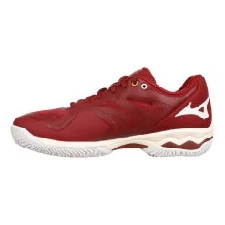 Mizuno Wave Exceed Light Sandplatzschuh Damen - Dunkelrot, Weiß -Tennisausrüstungs Geschäft 00767000 0 3