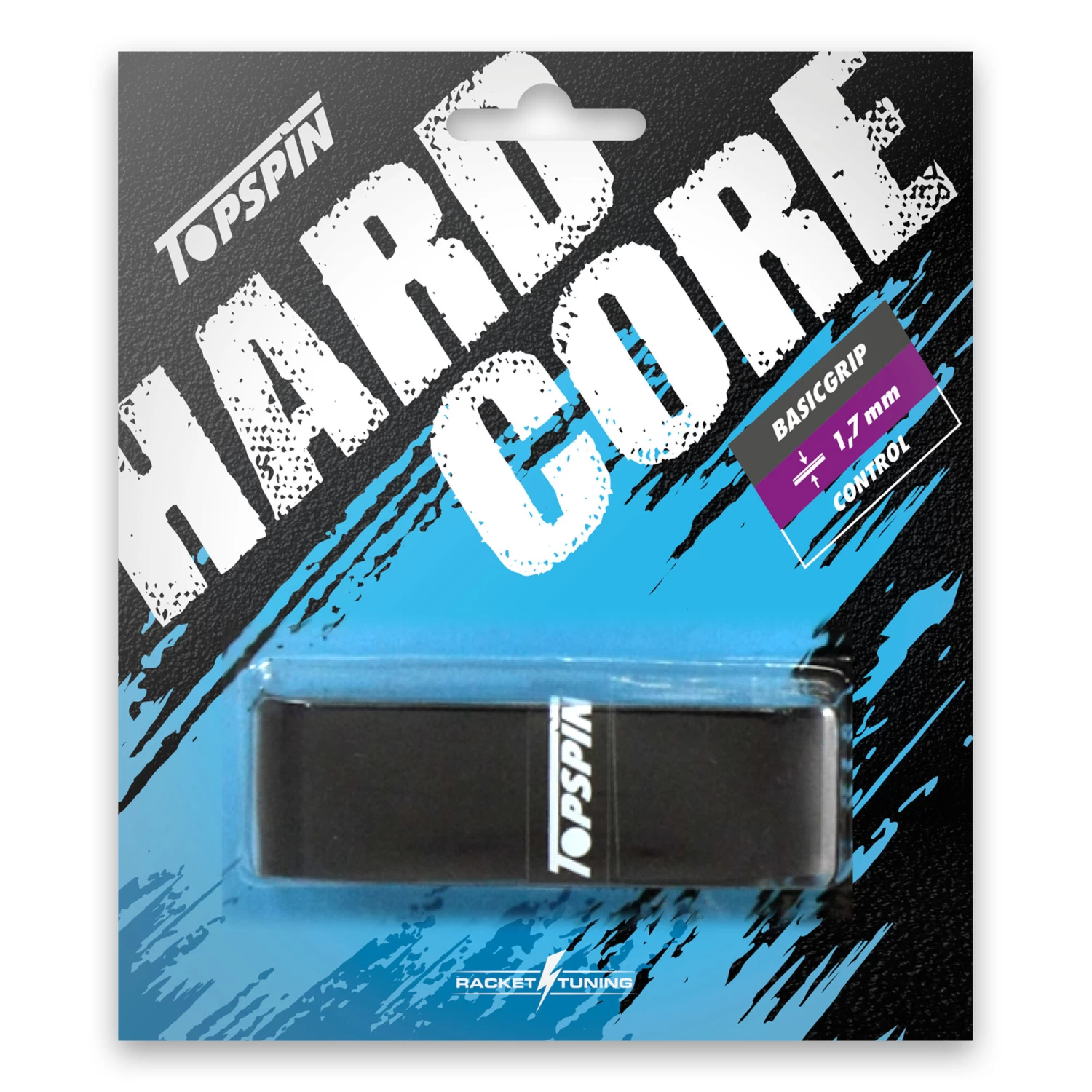 Hardcore Basic Grip 1er Pack - Schwarz 3 Hardcore Basic Grip 1er Pack - Schwarz
