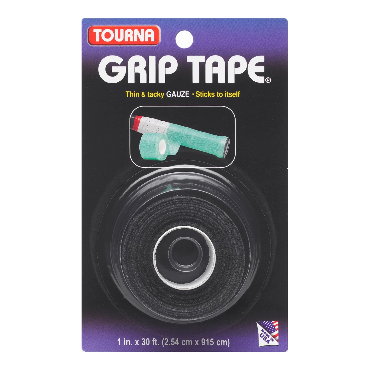 Tourna Grip Tape 1er Pack - Schwarz 3 Tourna Grip Tape 1er Pack - Schwarz