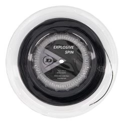 Dunlop Explosive Spin Saitenrolle 200m - Schwarz