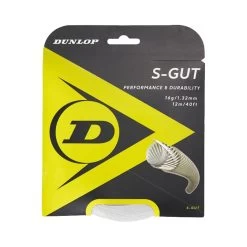Dunlop S-Gut Saitenset 12m - Weiß