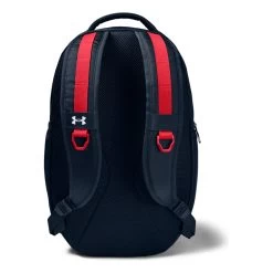 Under Armour Hustle 5.0 Rucksack - Blau, Rot