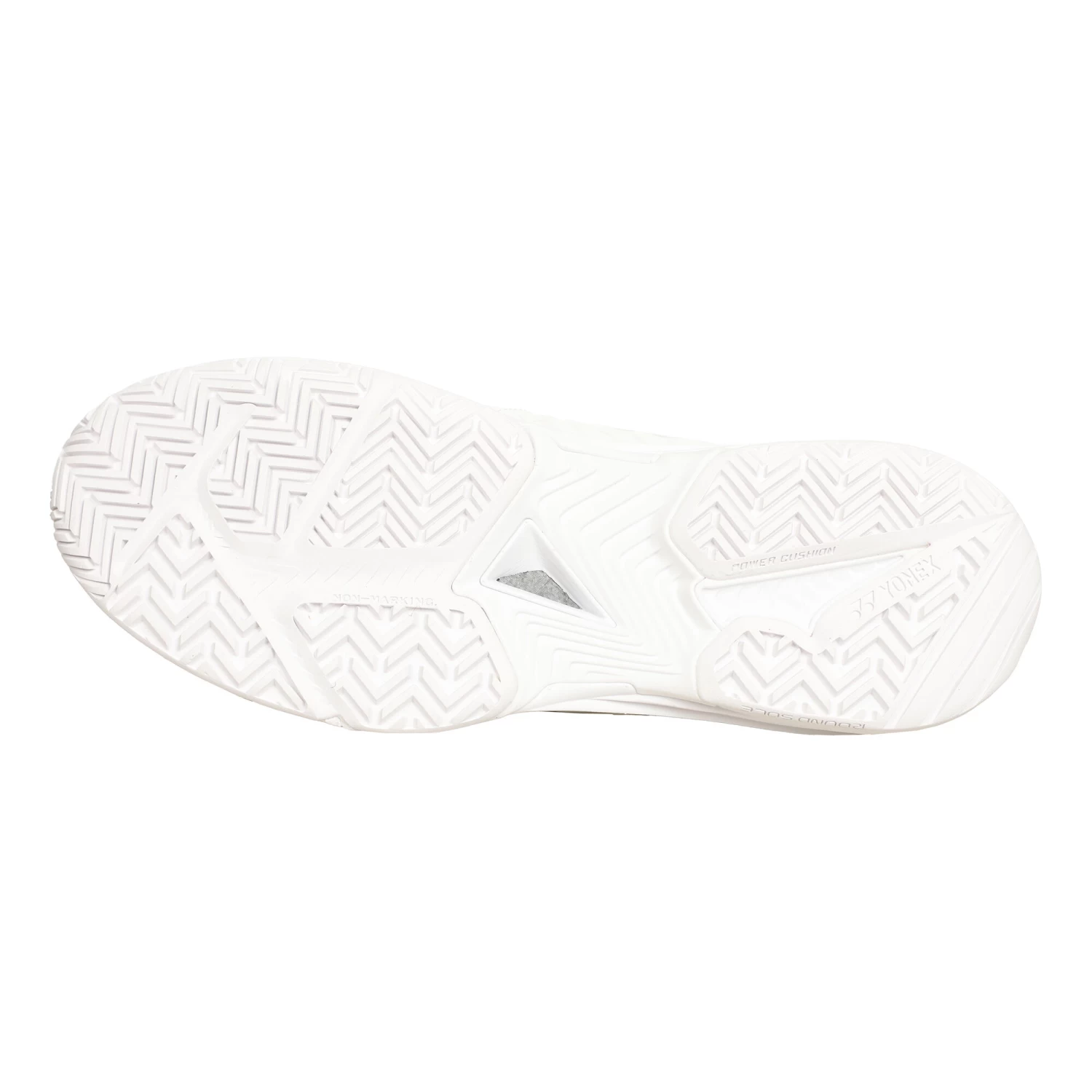 YONEX Power Cushion Sonicage 3 Allcourtschuh Damen - Weiß, Silber 6 YONEX Power Cushion Sonicage 3 Allcourtschuh Damen - Weiß, Silber – Bild 4