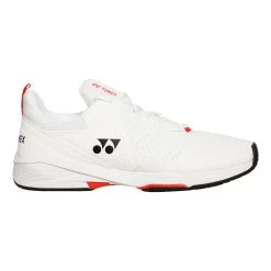 YONEX Power Cushion Sonicage 3 Allcourtschuh Herren - Weiß, Rot 9 YONEX Power Cushion Sonicage 3 Allcourtschuh Herren - Weiß, Rot -Tennisausrüstungs Geschäft 01408000 0 1