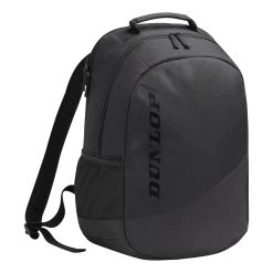 Dunlop CX-Club Rucksack - Schwarz, Schwarz Glänzend