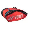 YONEX Pro Racquet Bag Schlägertasche 9er - Rot, Schwarz