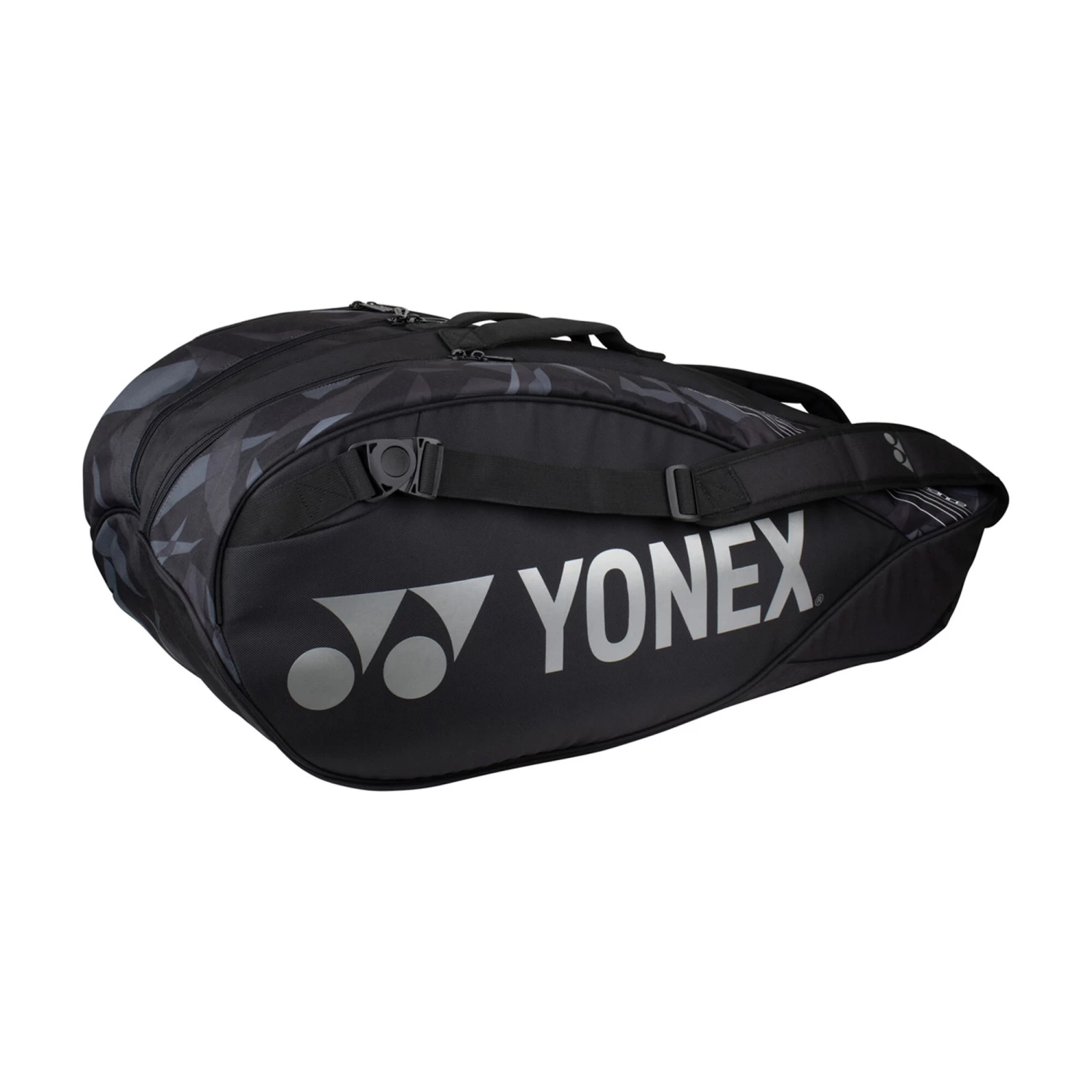 YONEX Pro Racquet Bag Schlägertasche 6er - Schwarz, Grau 4 YONEX Pro Racquet Bag Schlägertasche 6er - Schwarz, Grau – Bild 2