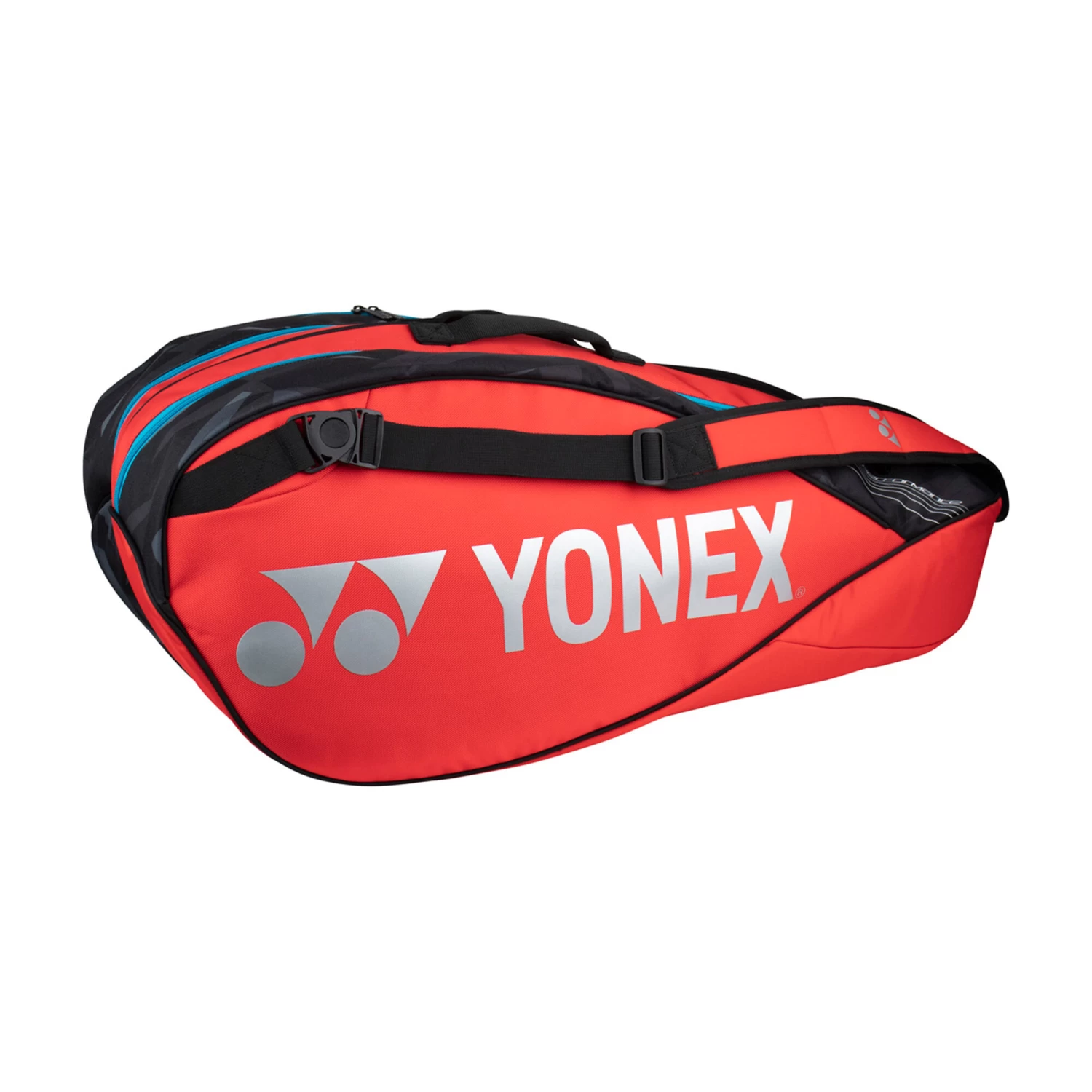 YONEX Pro Racquet Bag Schlägertasche 6er - Rot, Schwarz 5 YONEX Pro Racquet Bag Schlägertasche 6er - Rot, Schwarz – Bild 3