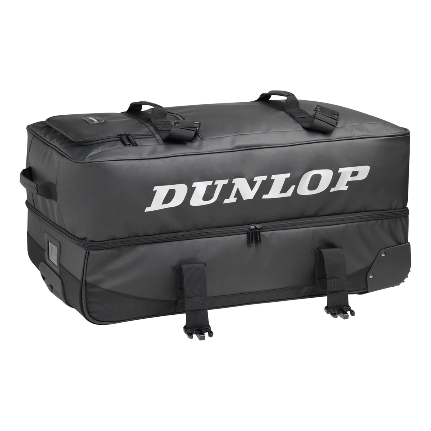 Dunlop Pro Wheelie Reisetasche - Schwarz, Weiß 5 Dunlop Pro Wheelie Reisetasche - Schwarz, Weiß – Bild 3
