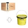 Head Instinct 18x 4er Dose Plus Balleimer, Rund -Tennisausrüstungs Geschäft 0153600000 000