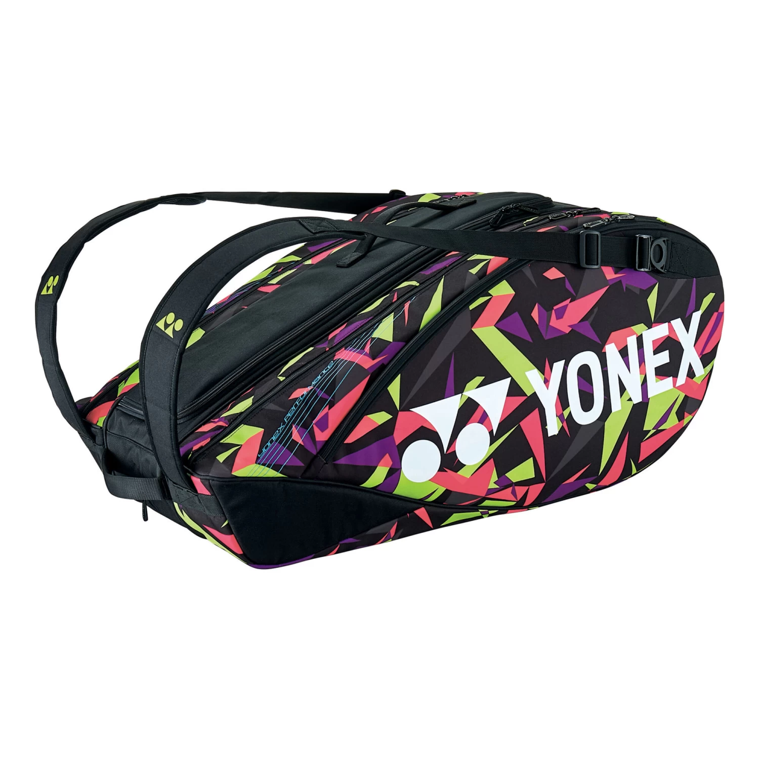 YONEX Pro Racquet Bag Schlägertasche 9er - Schwarz, Grün 3 YONEX Pro Racquet Bag Schlägertasche 9er - Schwarz, Grün