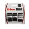 Wilson Pro Overgrip 3er Pack - Schwarz