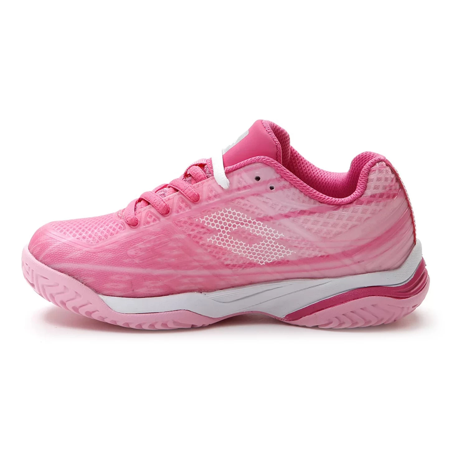 Lotto Mirage 300 Allcourtschuh Kinder - Rosa, Pink 4 Lotto Mirage 300 Allcourtschuh Kinder - Rosa, Pink – Bild 2