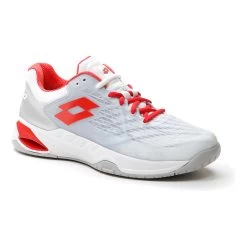 Lotto Mirage 100 SPD Allcourtschuh Damen - Weiß, Rot -Tennisausrüstungs Geschäft 01599000 000