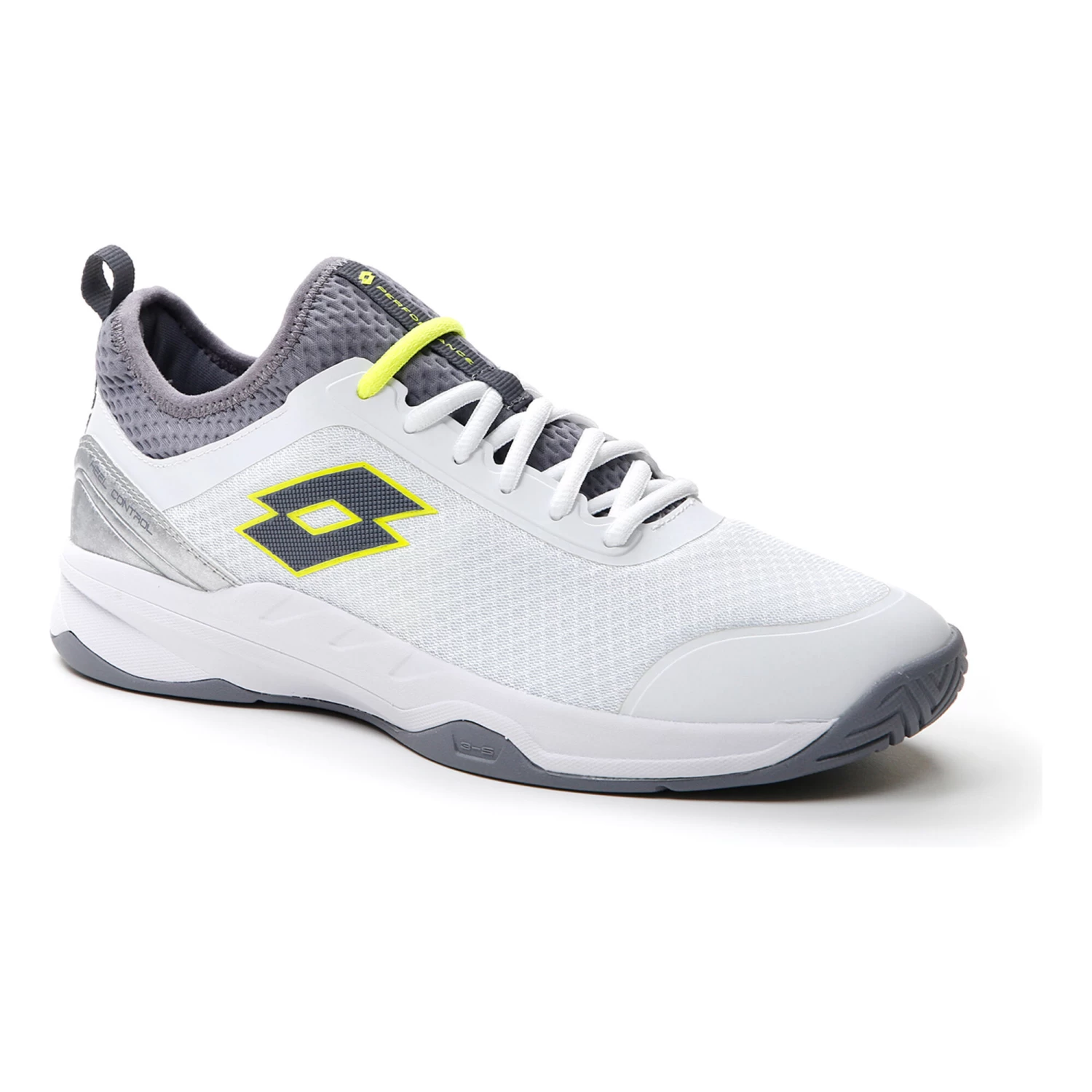 Lotto MIRAGE 500 II ALR Allcourtschuh Herren - Weiß, Silber 8 Lotto MIRAGE 500 II ALR Allcourtschuh Herren - Weiß, Silber – Bild 6