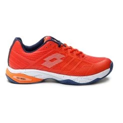 Lotto Mirage 300 III Sandplatzschuh Herren - Orange, Weiß -Tennisausrüstungs Geschäft 01667000 0 1
