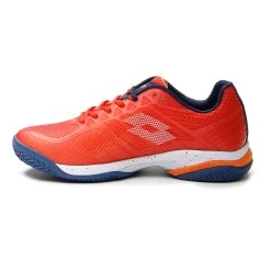 Lotto Mirage 300 III Sandplatzschuh Herren - Orange, Weiß -Tennisausrüstungs Geschäft 01667000 0 3