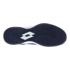 Lotto Mirage 500 II ALR Allcourtschuh Herren - Blau, Weiß -Tennisausrüstungs Geschäft 01673000 0 5