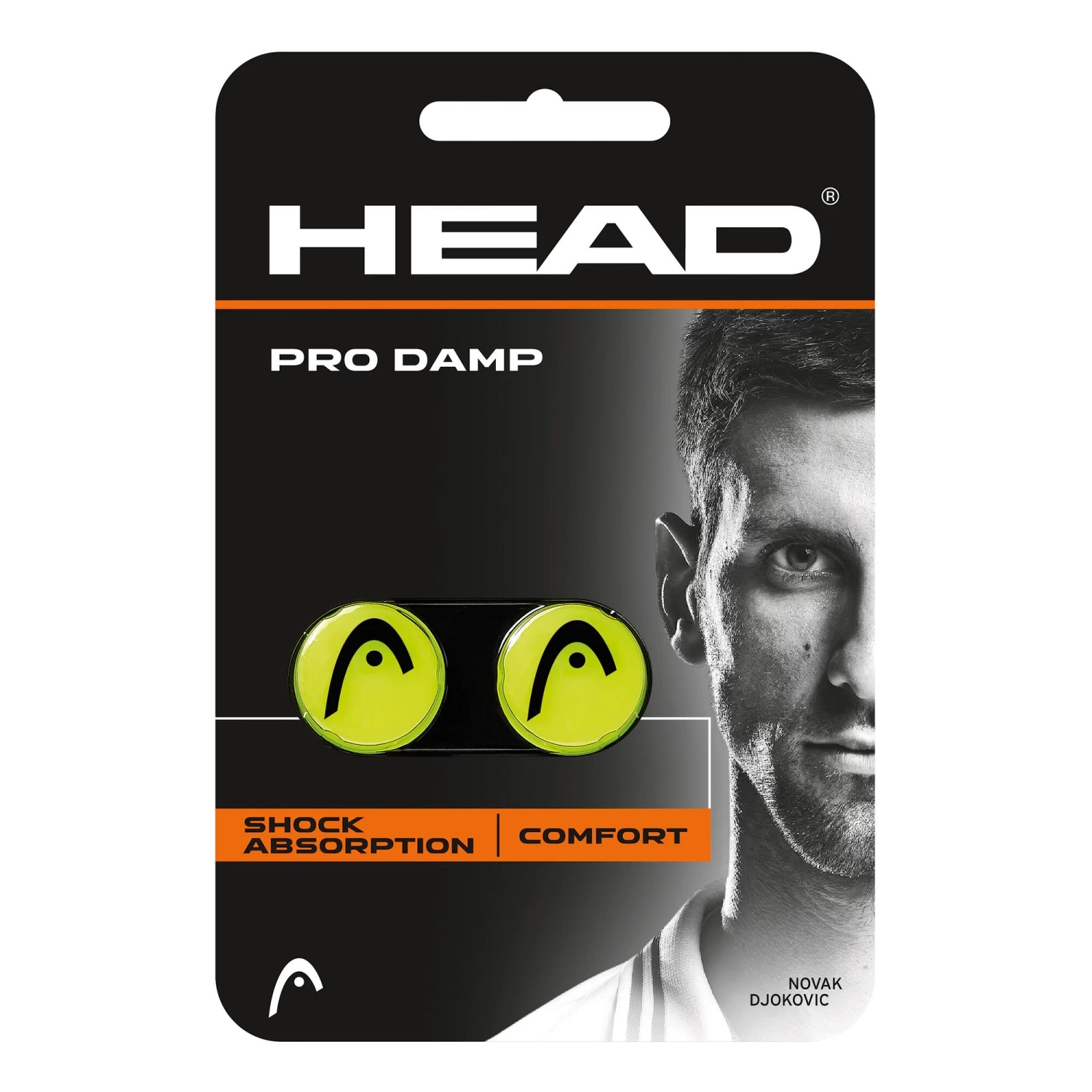 Head Pro Damp Dämpfer 2er Pack - Gelb 3 Head Pro Damp Dämpfer 2er Pack - Gelb
