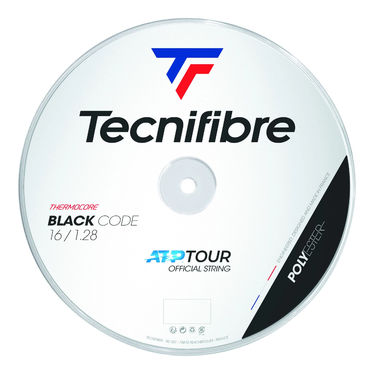 TECNIFIBRE Black Code 200m Saitenrolle - Limette 3 TECNIFIBRE Black Code 200m Saitenrolle - Limette