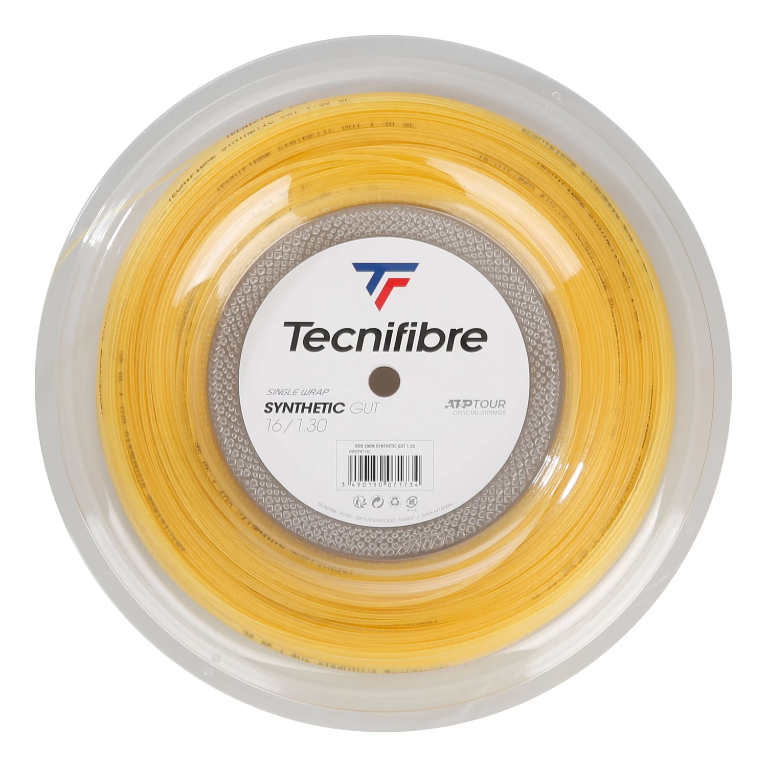 TECNIFIBRE Synthetic Gut 200m Saitenrolle - Gelb 3 TECNIFIBRE Synthetic Gut 200m Saitenrolle - Gelb