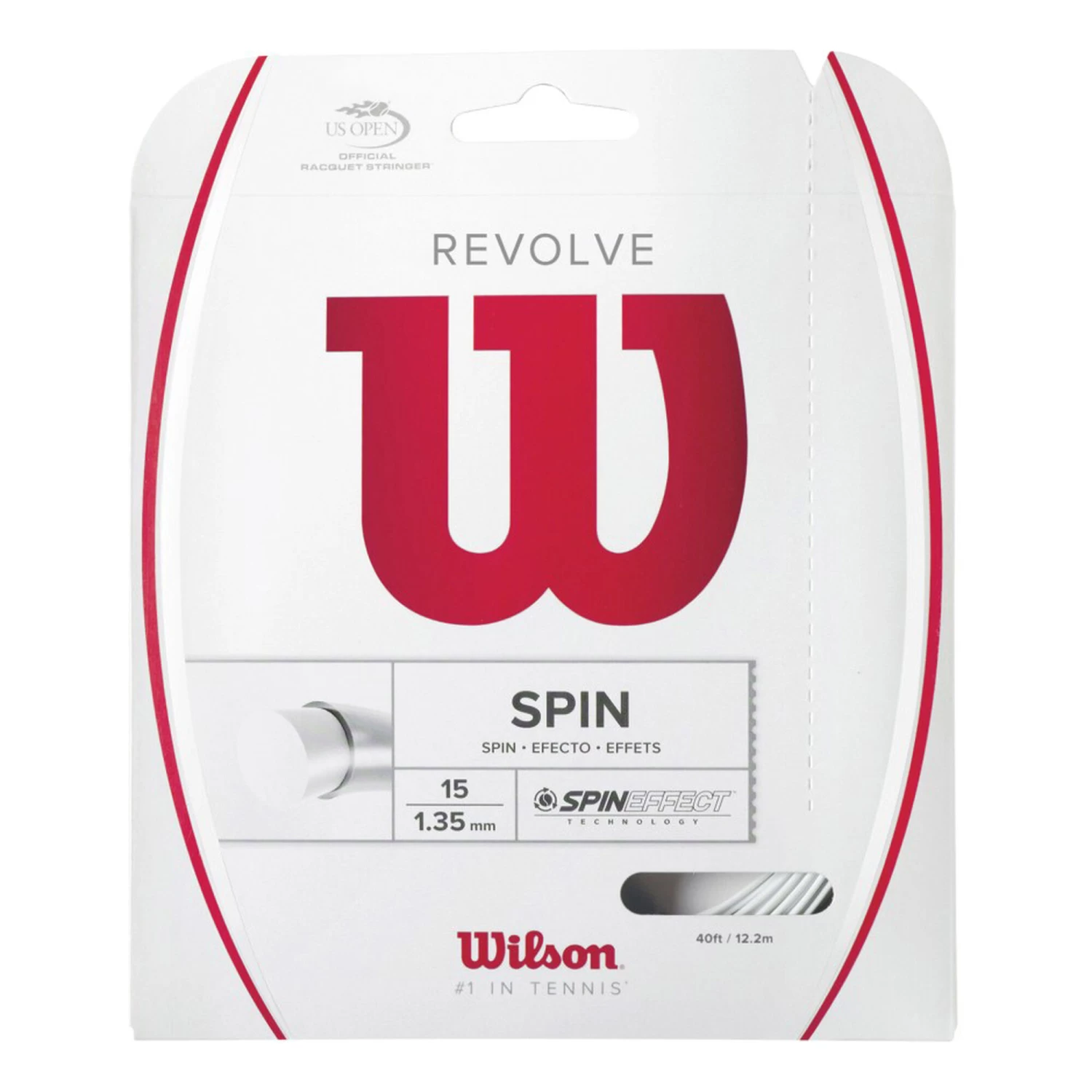 Wilson Revolve Saitenset 12,2m - Weiß 3 Wilson Revolve Saitenset 12,2m - Weiß
