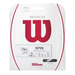 Wilson Revolve Saitenset 12,2m - Schwarz