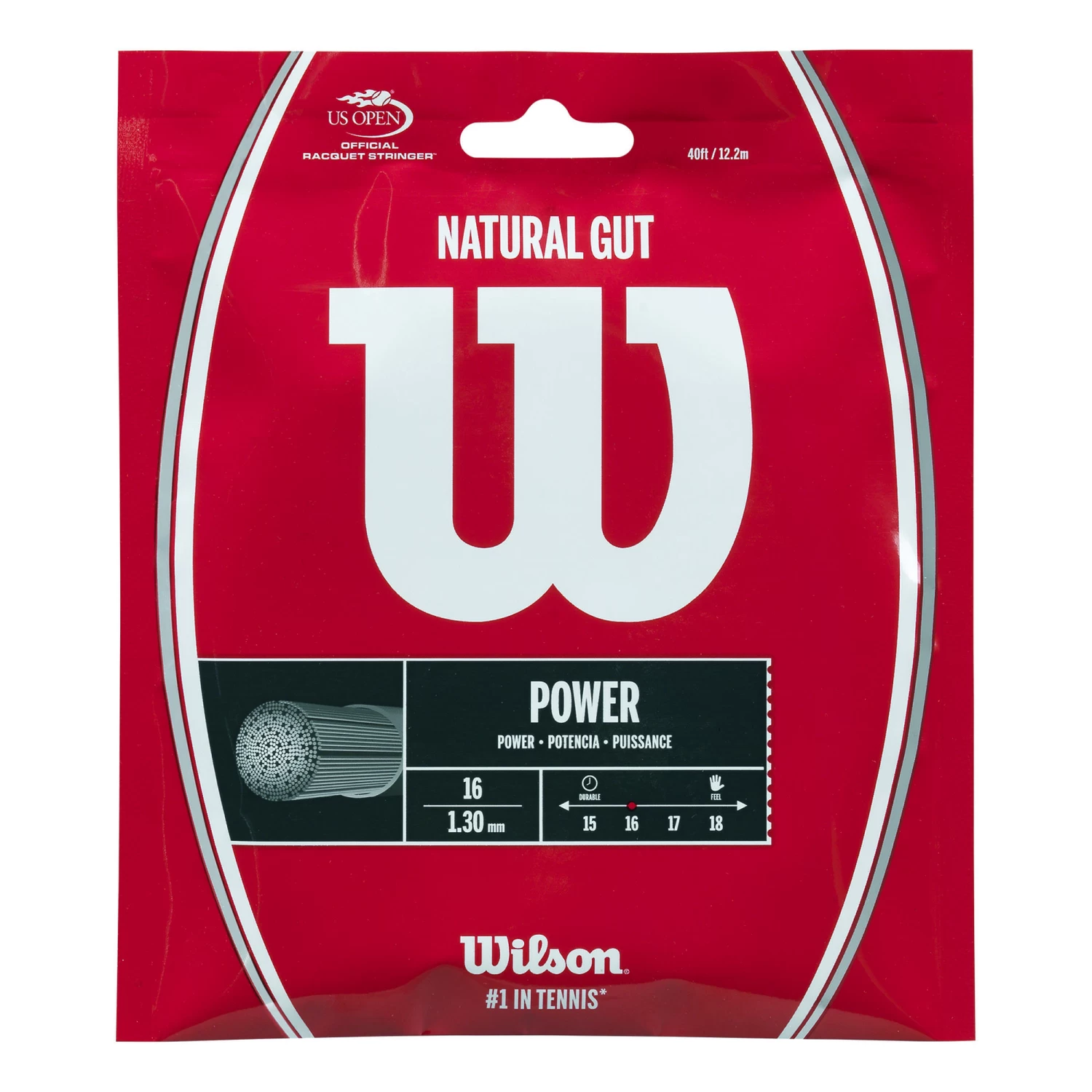 Wilson Natural Gut Saitenset 12,2m - Nude 5 Wilson Natural Gut Saitenset 12,2m - Nude – Bild 3