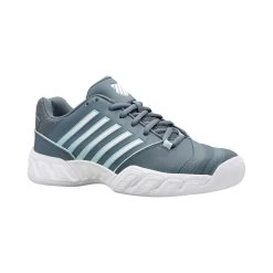 K-Swiss Big-Shot Light 4 Teppichschuh Damen - Grau, Weiß 14 K-Swiss Big-Shot Light 4 Teppichschuh Damen - Grau, Weiß -Tennisausrüstungs Geschäft 02080000 000