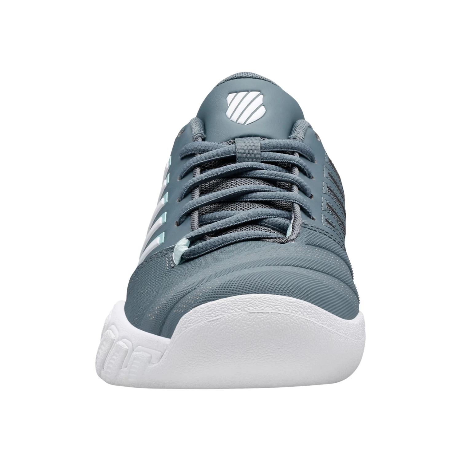 K-Swiss Big-Shot Light 4 Teppichschuh Damen - Grau, Weiß 9 K-Swiss Big-Shot Light 4 Teppichschuh Damen - Grau, Weiß – Bild 7