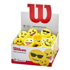 Wilson Emoji Dämpfer 50er Box - Mehrfarbig 10 Wilson Emoji Dämpfer 50er Box - Mehrfarbig -Tennisausrüstungs Geschäft 0208800000 000
