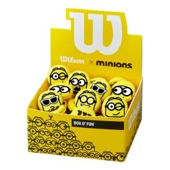 Wilson Minions Vibrations Dämpfer 50er Box - Hellblau, Gelb -Tennisausrüstungs Geschäft 0211600000 000