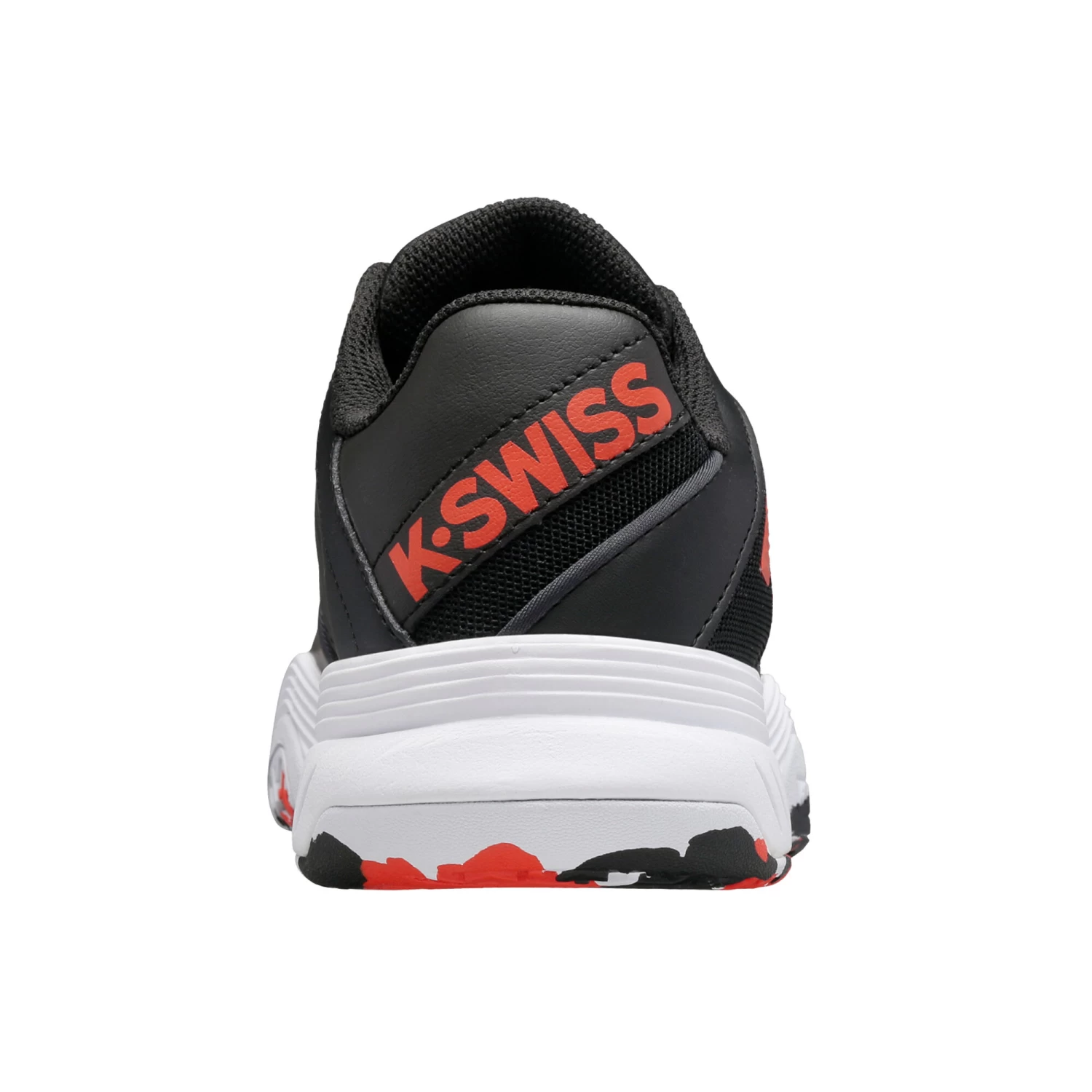 K-Swiss Express Omni Allcourtschuh Kinder - Schwarz, Orange 4 K-Swiss Express Omni Allcourtschuh Kinder - Schwarz, Orange – Bild 2