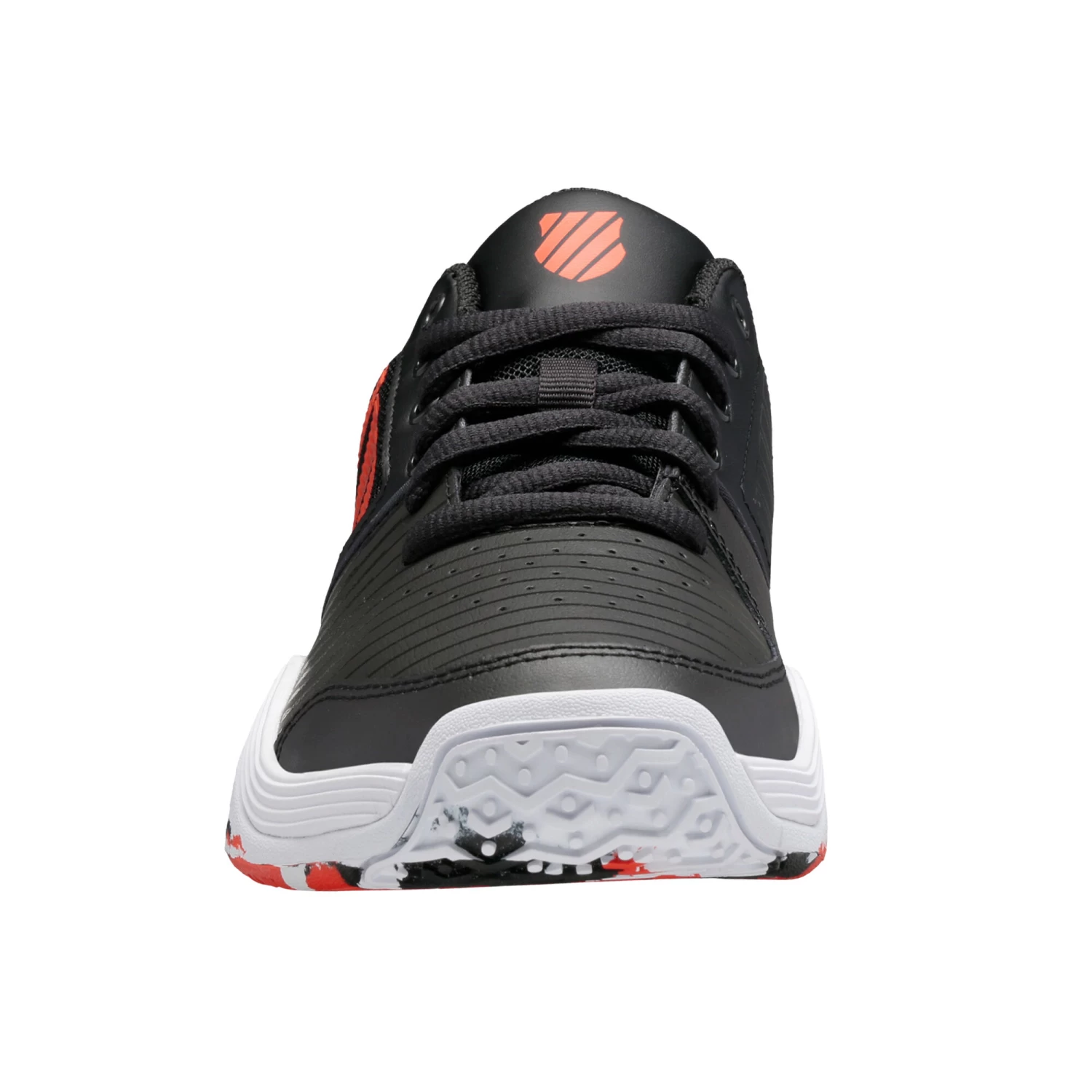 K-Swiss Express Omni Allcourtschuh Kinder - Schwarz, Orange 7 K-Swiss Express Omni Allcourtschuh Kinder - Schwarz, Orange – Bild 5