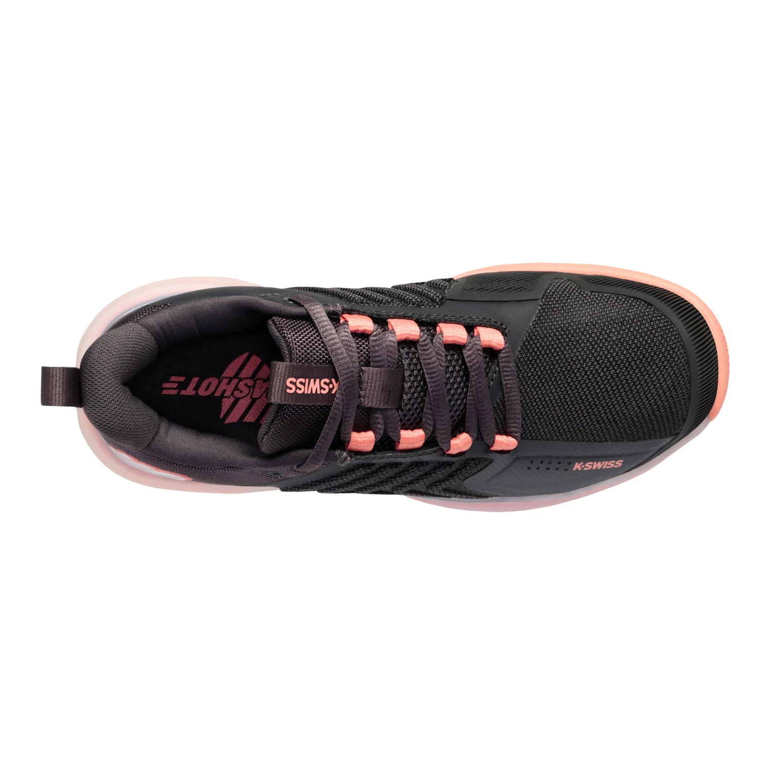 K-Swiss Hypercourt Ultrashot 3 Allcourtschuh Damen - Schwarz, Orange 5 K-Swiss Hypercourt Ultrashot 3 Allcourtschuh Damen - Schwarz, Orange – Bild 3