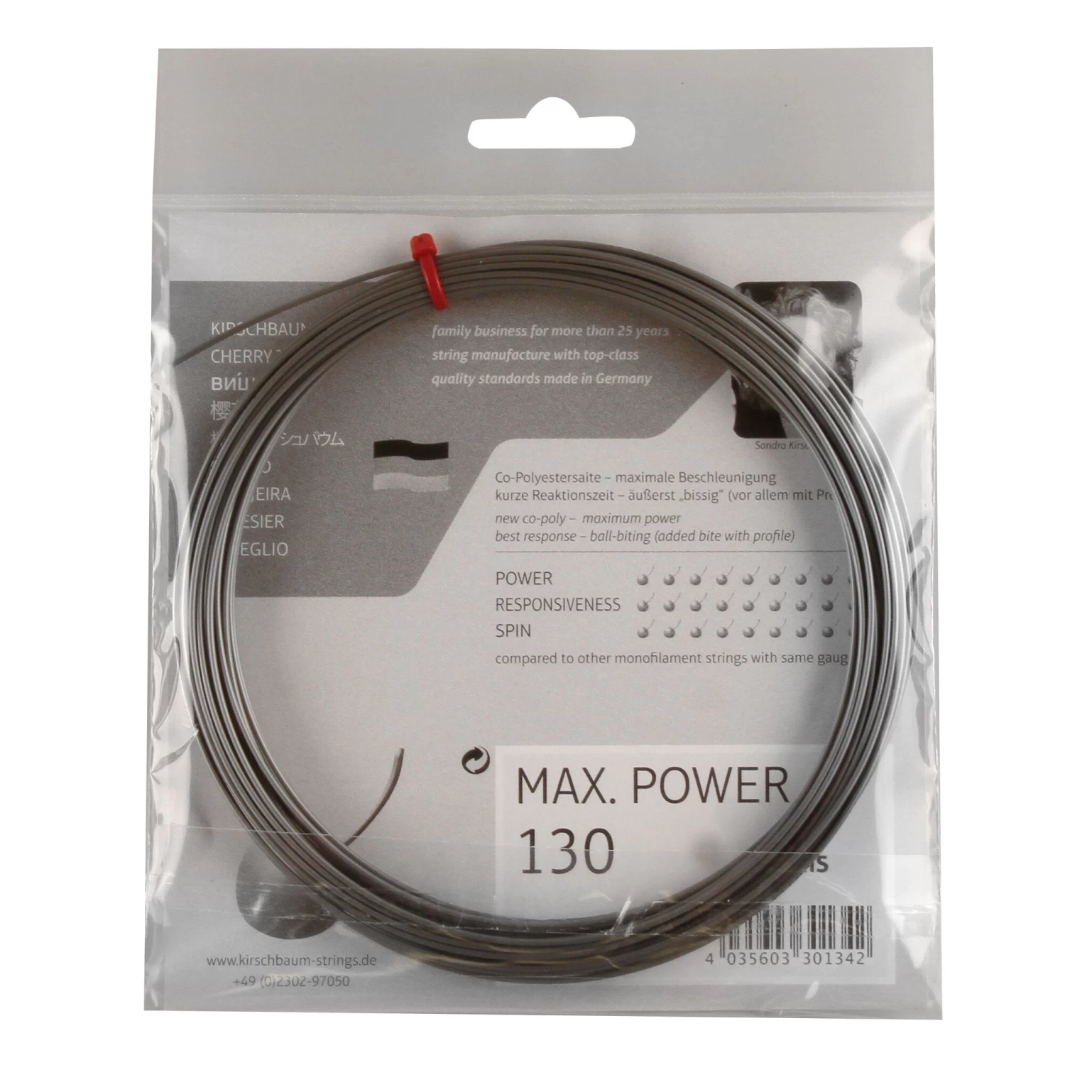 Max Power Saitenset 12m - Anthrazit 3 Max Power Saitenset 12m - Anthrazit