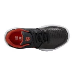 K-Swiss Court Express Teppichschuh Kinder - Schwarz, Orange -Tennisausrüstungs Geschäft 02177000 0 4