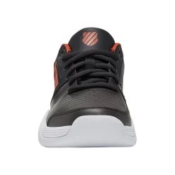 K-Swiss Court Express Teppichschuh Kinder - Schwarz, Orange -Tennisausrüstungs Geschäft 02177000 0 7