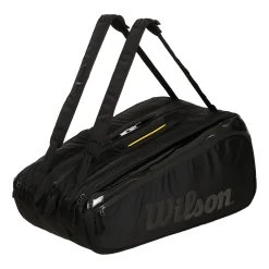 Wilson Super Tour Schlägertasche 15er - Schwarz 16 Wilson Super Tour Schlägertasche 15er - Schwarz -Tennisausrüstungs Geschäft 0219800000 0 1