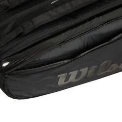Wilson Super Tour Schlägertasche 15er - Schwarz 18 Wilson Super Tour Schlägertasche 15er - Schwarz -Tennisausrüstungs Geschäft 0219800000 13